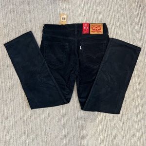 Levi’s 514 Dark Blue Corduroy Jeans